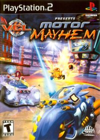 Motor Mayhem PAL Playstation 2 PAL box art